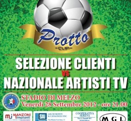 Protto CUP - Selezione Clienti vs Nazionale Artisti TV